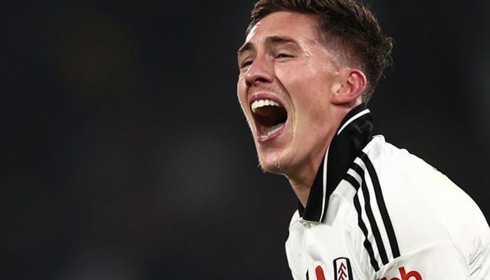 Harry Wilson seen excited after he scored twice in stoppage time for Fulham. — AFP/File