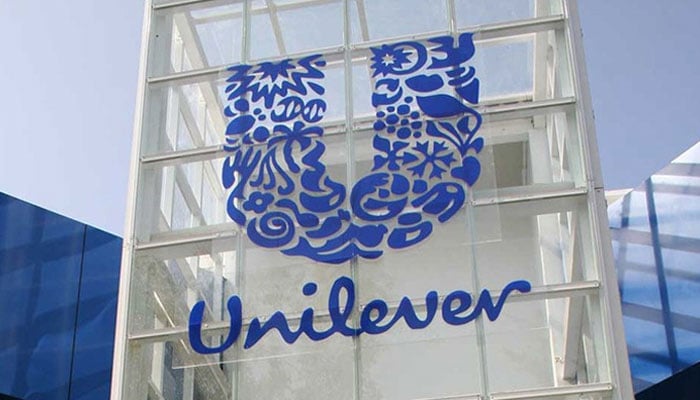 Unilever logo can be seen in this image. — Geo.tv/file