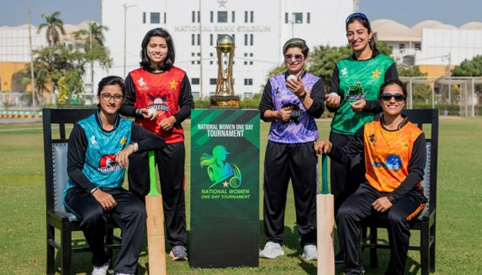 National Women’s cricket players posing for photograph. — PCB website/File