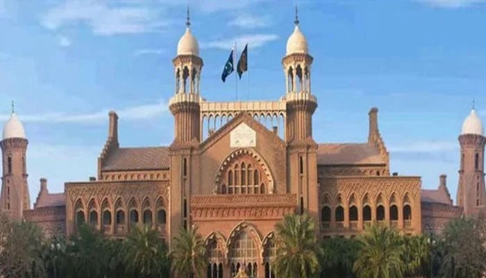 The facade of the Lahore High Courts building. — LHC website/File