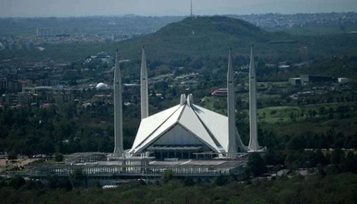 An image of Islamabads Faisal Mosque in the federal capital. — AFP/File