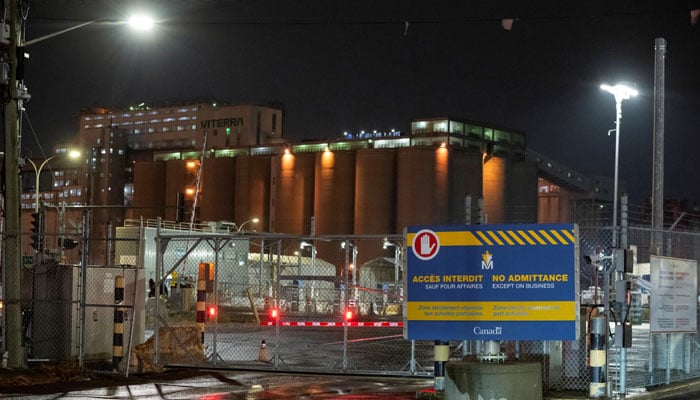 The Port of Montreal is closed after terminal operators shut down operations over a labour dispute with the Canadian Union of Public Employees Local 375 in Montreal, Quebec, Canada on November 10, 2024. — Reuters