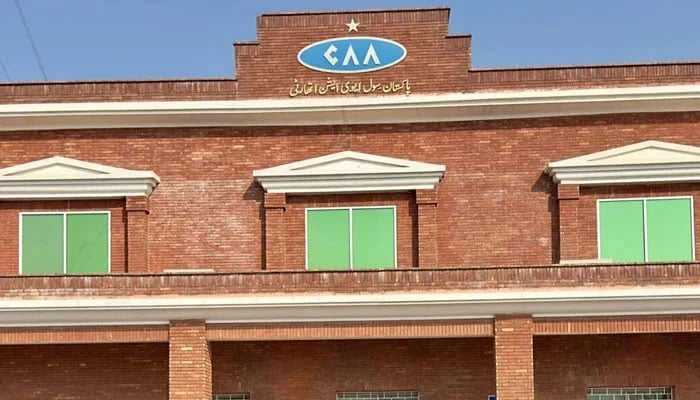 A representational image showing CAA building on January 11, 2024. — Facebook@PakistanCivilAviationAuthority/File