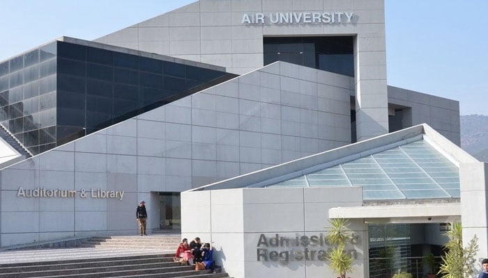 Air University (AU) in Islamabad can be seen in this image. — Facebook@airuniversityofficial/file