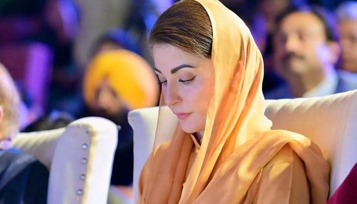 Punjab Chief Minister Maryam Nawaz pictured in an event. — Facebook@TheMaryamNSharif/File