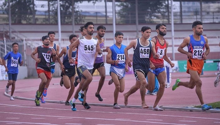 Athletes seen running in this undated image.— APP/file