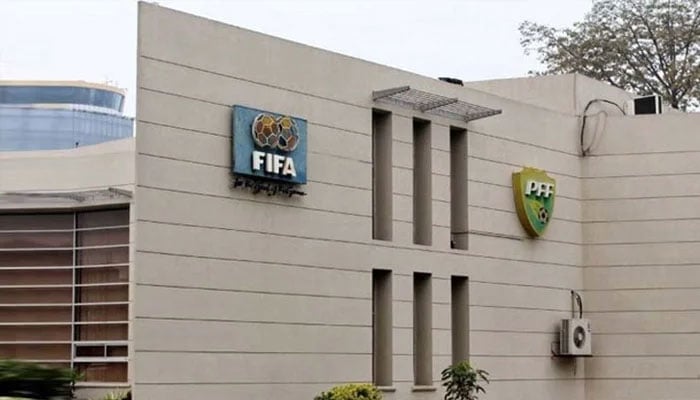 A general view of the Pakistan Football Federation headquarters. — PFF website/File