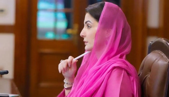 Punjab Chief Minister Maryam Nawaz. — Facebook@TheMaryamNSharif/file