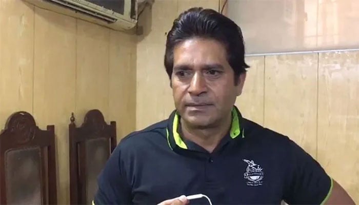 Former Pakistan pacer Aqib Javed. — X@AqibJaved/File