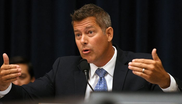 Sean Duffy speaks during a hearing on July 18, 2018, on Capitol Hill in Washington.— Reuters