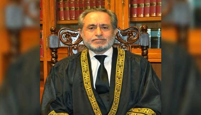 Supreme Court Justice Jamal Khan Mandokhail. — SC website/File