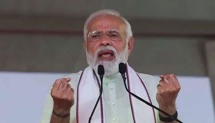 Indian Prime Minister Narendra Modi addressing public. — AFP/File