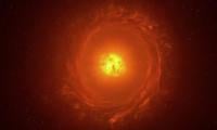 Scientists obtain image of a star on the precipice of disaster