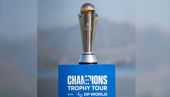 ICC Champions Trophy seen in this undated image. — Facebook@The_Real_PCB/file