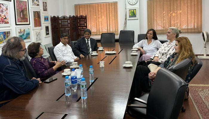 A meeting of the Pakistan Chess Federation (PCF). — Facebook@hanif.qureshi.754/file