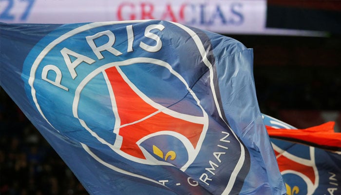 A Paris St Germain flag seen fluttering in this undated image.— Reuters/file