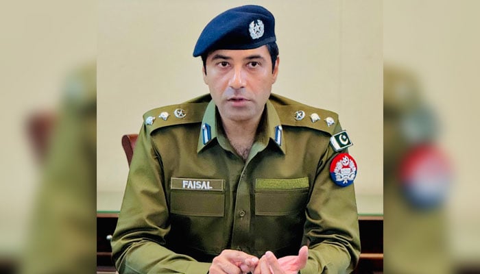 DIG (Operations) Muhammad Faisal Kamran seen in this image. — lahorepolice.punjab.gov.pk/file