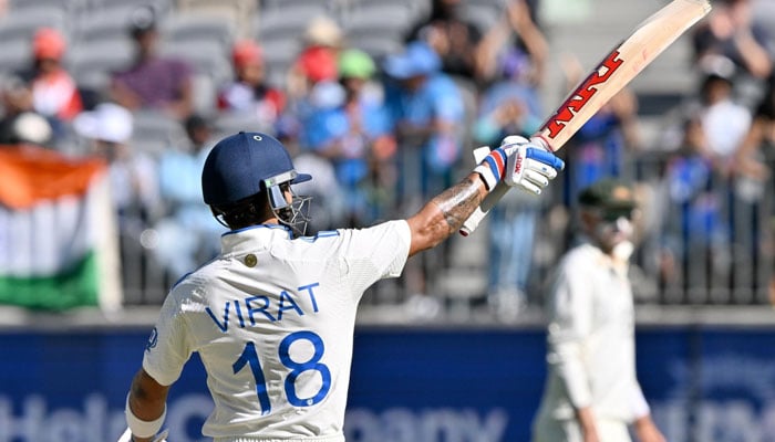 Indias Virat Kohli celabrates a return to form in Australia. — AFP/file