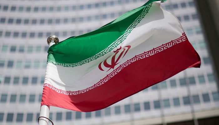 The flag of Iran can be seen fluttering. — AFP/File