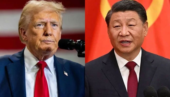 This combo of images shows US President-elect Donald Trump (left) and Chinese President Xi Jinping (right). — AFP/File