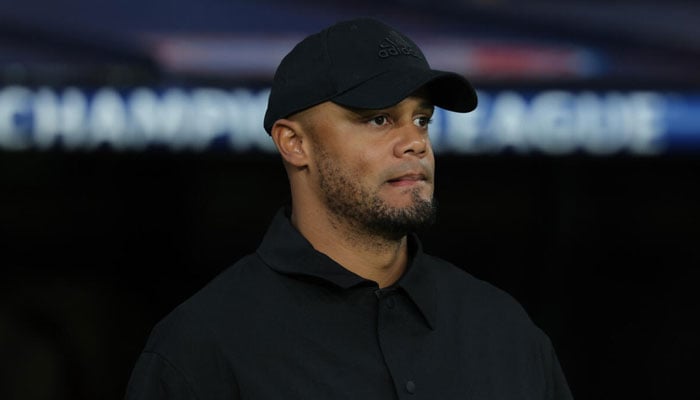 Bayern Munich coach Vincent Kompany in his first season at the club. — AFP/File