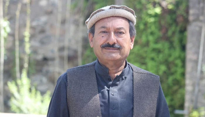 Provincial leader of the Awami National Party (ANP) Zahid Khan seen in this image on November 8, 2024. — Facebook@SenatorZahidKhan