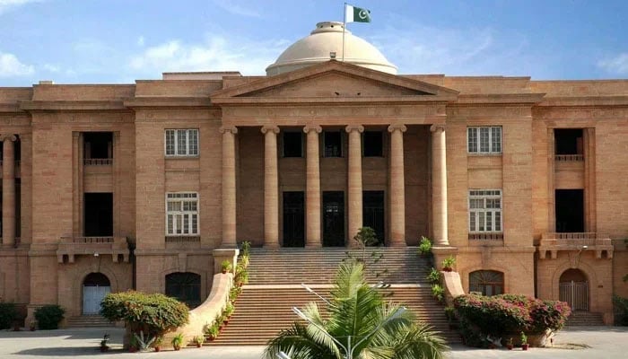 The Sindh High Court building in Karachi. — Facebook@sindhhighcourt.gov.pk/File