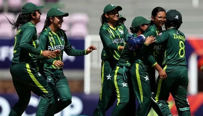 Pakistans U19 womens team. — PCB/File