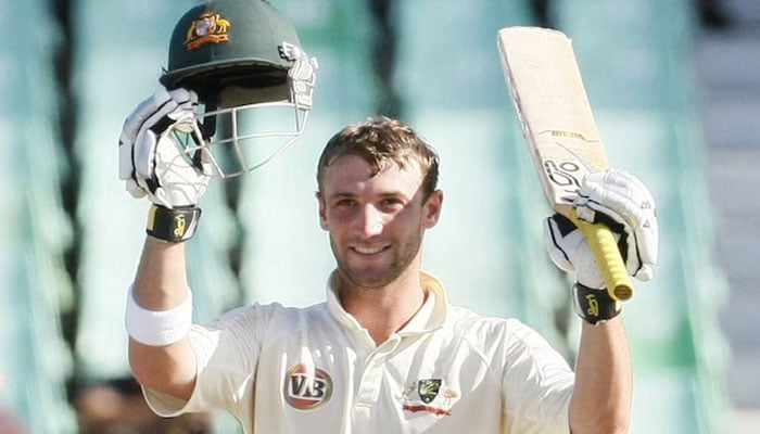 Australian cricketer Phillip Hughes (late). — AFP/File