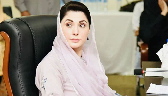 CM Punjab Maryam Nawaz Shareef. —X@MaryamNawazShareef/File