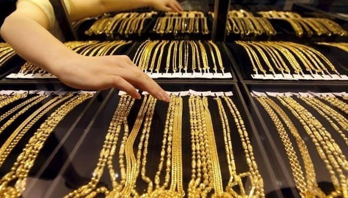 A representational image of gold chains. — Reuters/File