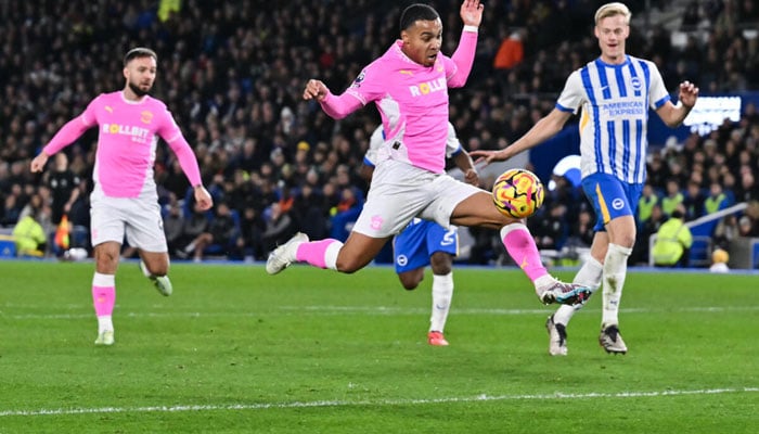 English footballer Cameron Archer (centre) can be seen in action. — AFP/File