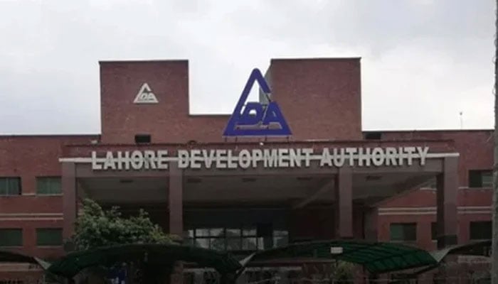 Lahore Development Authority building seen in this image. — APP/File