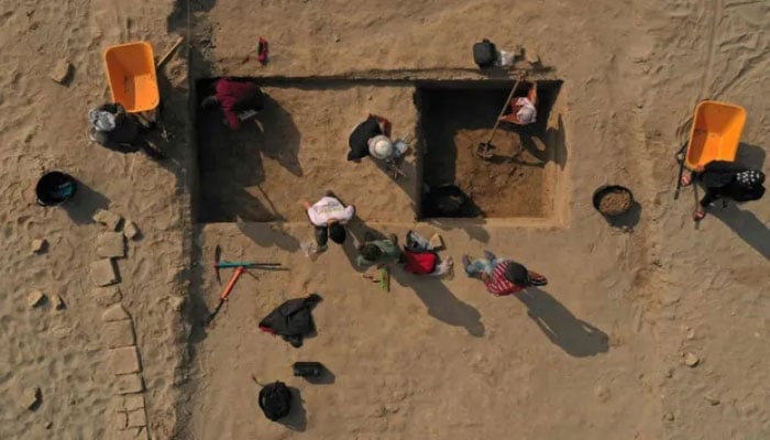 representational image of archaeologists can be seen digging a site. — AFP/File