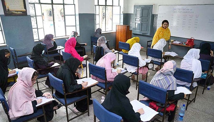 Representational image of a teacher in a class. — APP/File