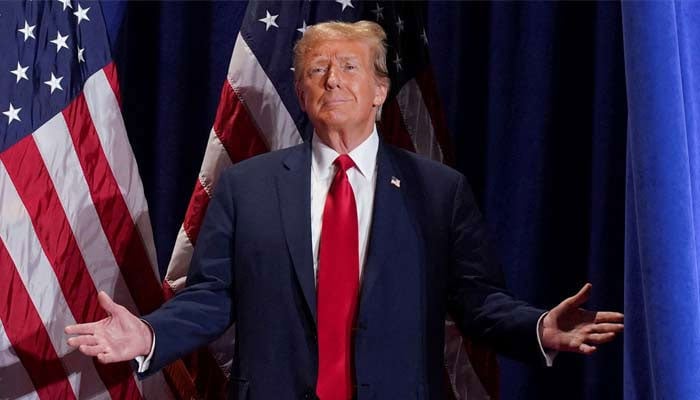 Donald Trump gestures during a political event. — Reuters/File