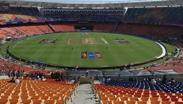 A representational image of the Narendra Modi Stadium in Ahmedabad, India. — AFP/File