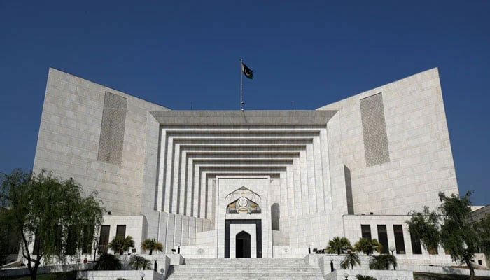 A general outside view of the SC building in Islamabad. — Reuters/File