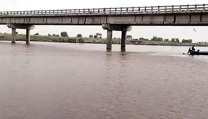 This representational image shows a bridge over River Sutlej in Punjab. — State Media/File