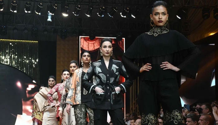 Representational image of a fashion show in Karachi, on October 23, 2024. — Online