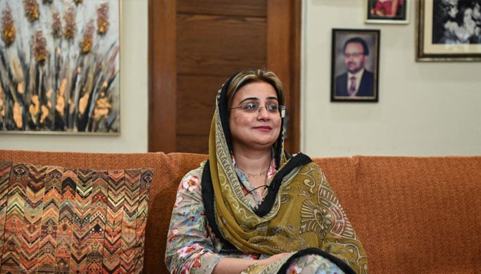 Pakistani politician Azma Bukhari. — AFP/File