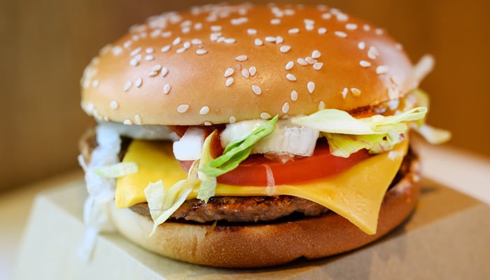 A representational image of burger. — Reuters