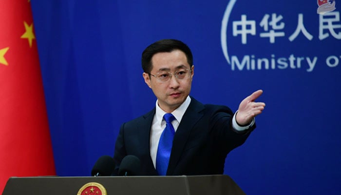 Foreign ministry spokesman Lin Jian. — Ministry of Foreign Affairs The People’s Republic of China.