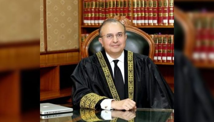 Senior puisne judge of the Supreme Court Syed Mansoor Ali Shah. — Supreme Court website/File