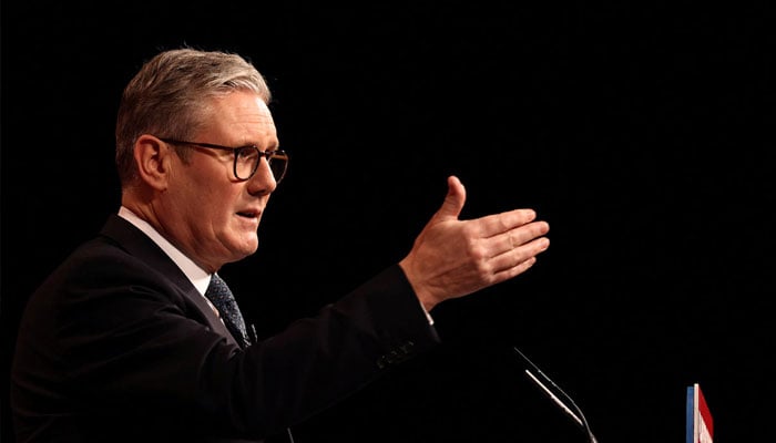 Britains Prime Minister Keir Starmer speaks during his plan for change speech in Buckinghamshire, England, Thursday, December 5, 2024. — Reuters