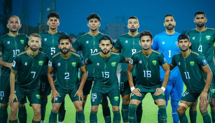 An undated picture of Pakistan football team.— Football Pakistan website/File