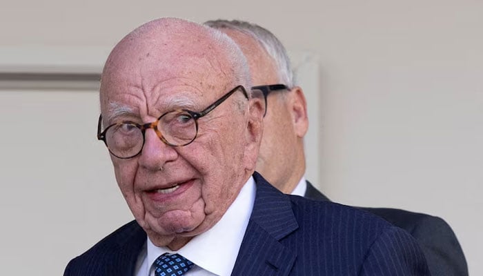 Rupert Murdoch looks on as he walks on the day of the hearing on the contentious matter of succession of Rupert Murdochs global television and publishing empire, in Reno, Nevada, US September 23, 2024. — Reuters