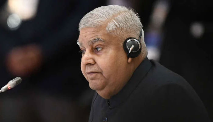 Indain Vice President Jagdeep Dhankhar. — AFP/File