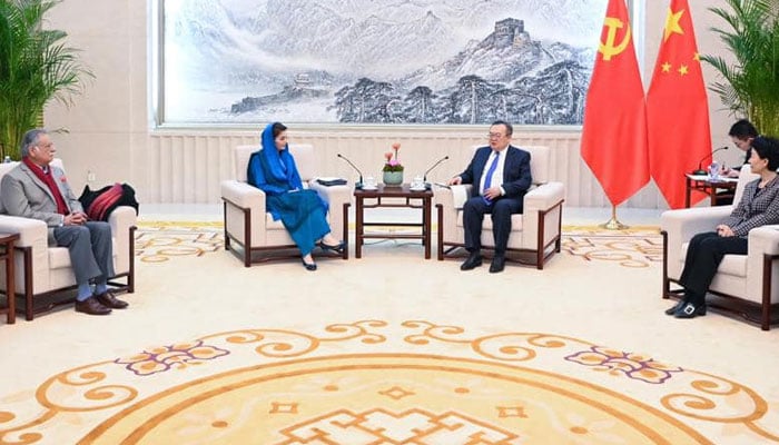 Punjab Chief Minister Maryam Nawaz Sharif Visits the International Department of the Communist Party of China. — Faceboo@TheMaryamNawaz/File