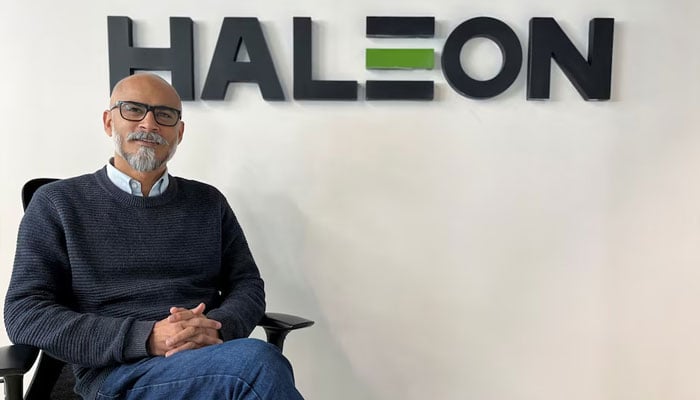 Farhan Muhammad Haroon, CEO of Haleon in Pakistan poses for a picture during an interview with Reuters in Karachi, Pakistan, December 9, 2024. — Reuters